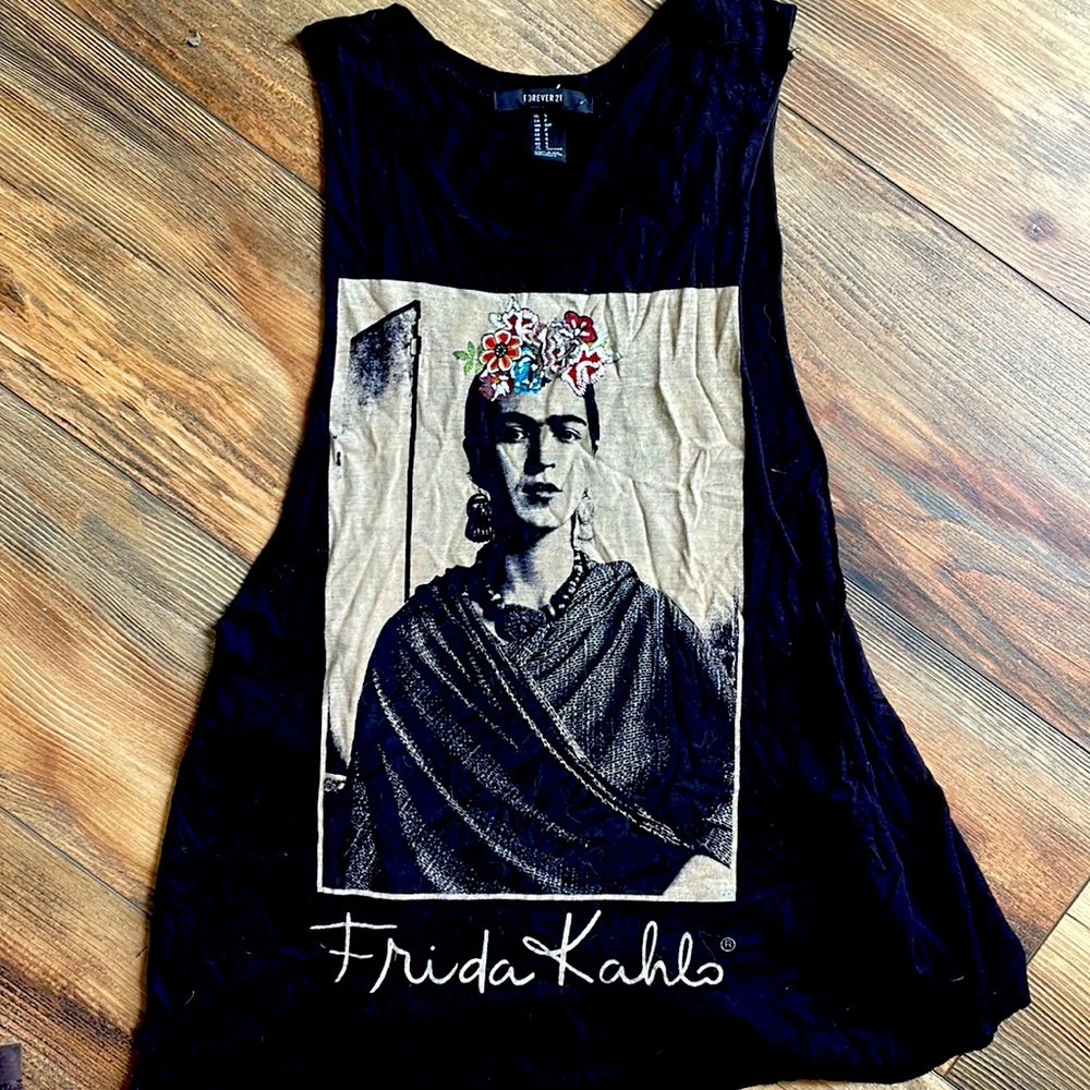 Frida Kahlo muscle tank